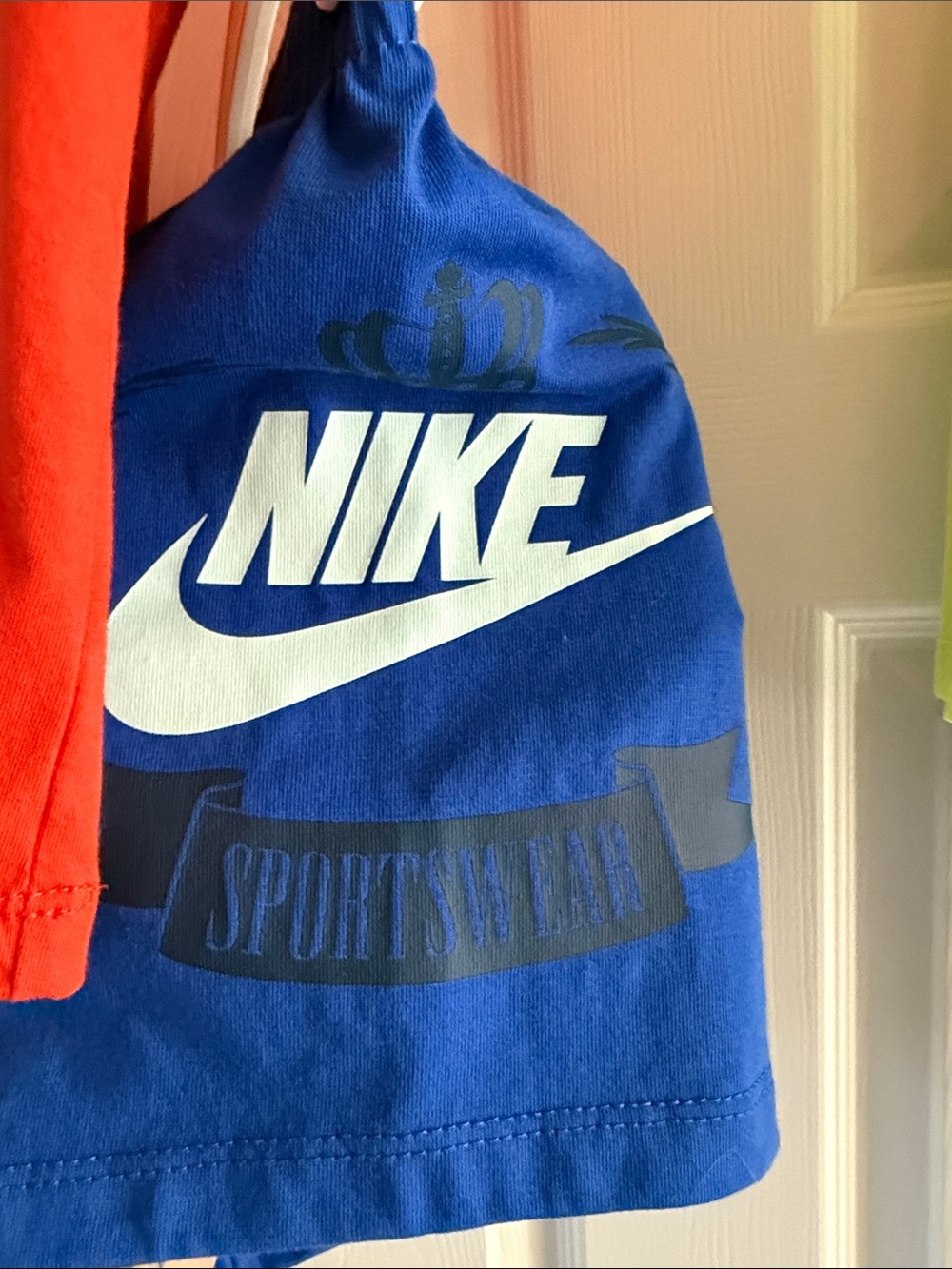 Nike Kids Bright Orange/Blue & Neon Yellow/Green Logo Tank Sets - Picture 3 of 5